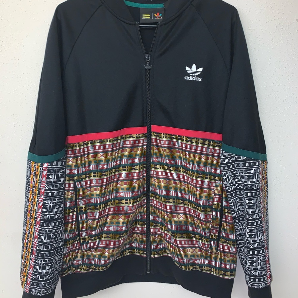 Adidas x PH Solar Hu TrackJacket Black/Multi Color